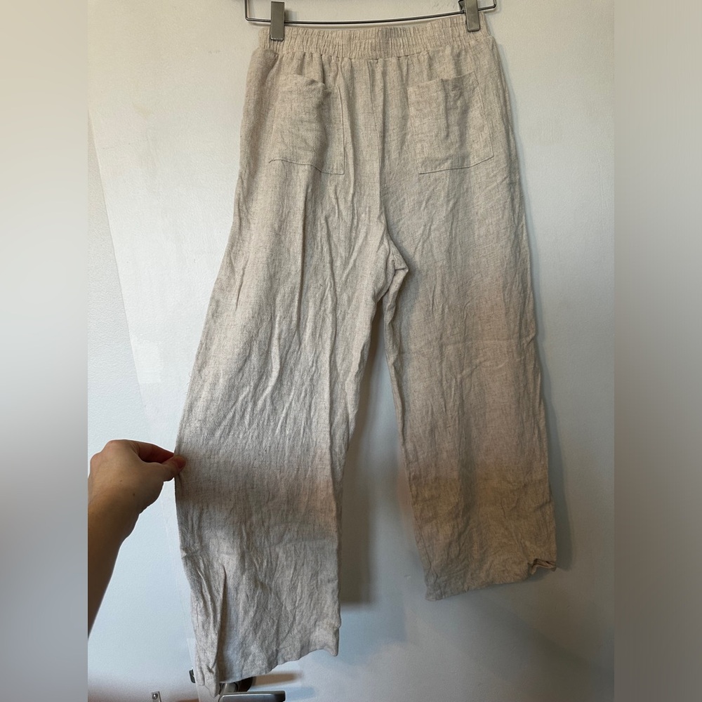SOLD 3/$10 š¼ SHEIN Linen Capris - Picture 9 of 13